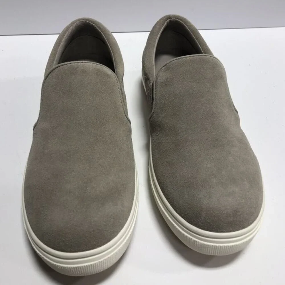 Steve Madden Women's Coulter Taupe Suede Sneakers, Size 9.5 M